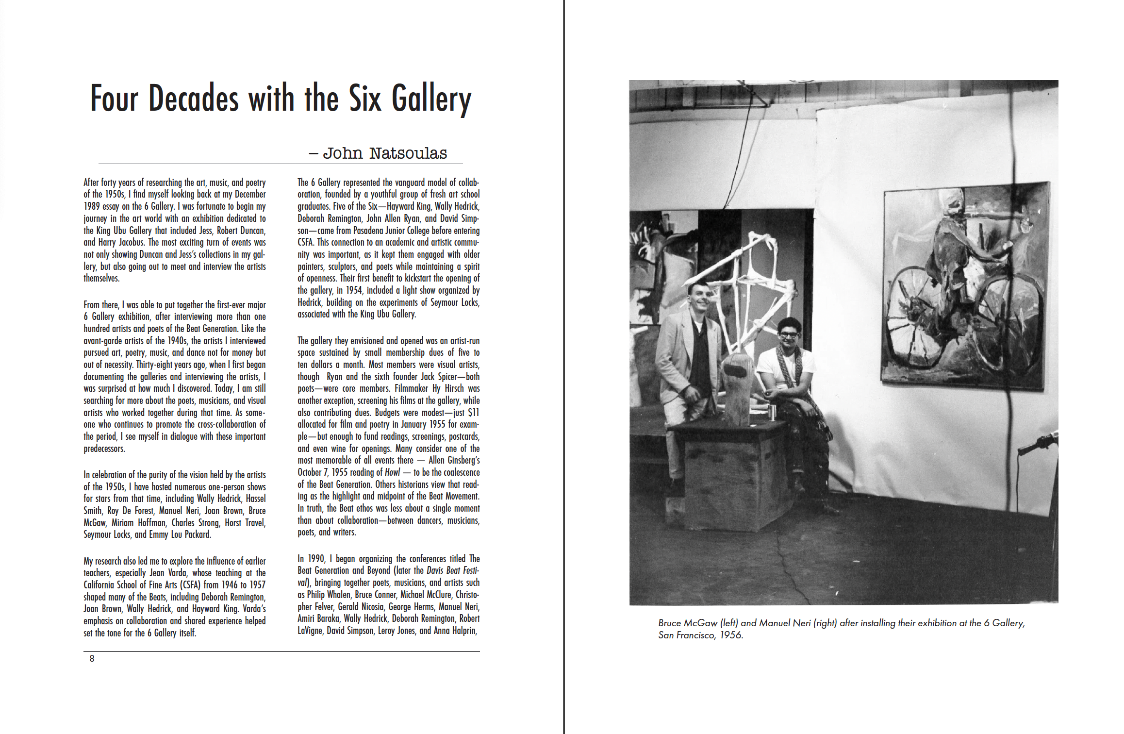 The Beat Generation Galleries and Beyond (Softcover) - John